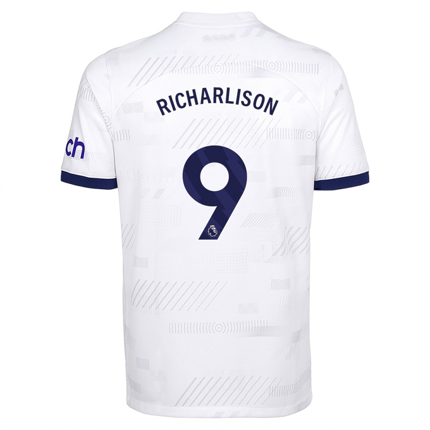 Dámské Richarlison #9 Bílý Domů Hráčské Dresy 2023/24 Dres