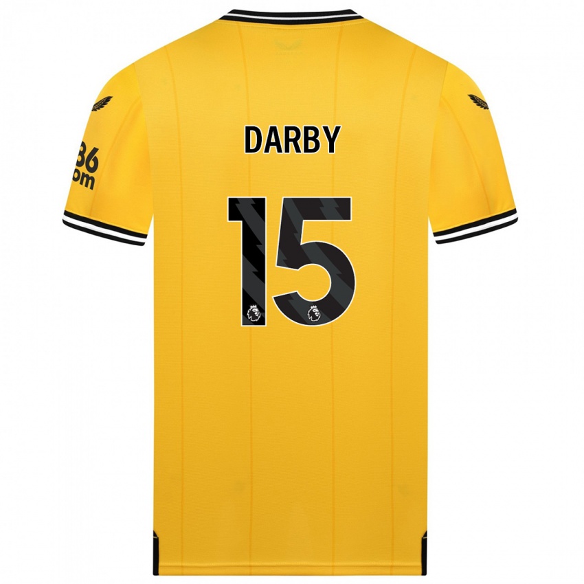 Dámské Kelly Darby #15 Žlutá Domů Hráčské Dresy 2023/24 Dres