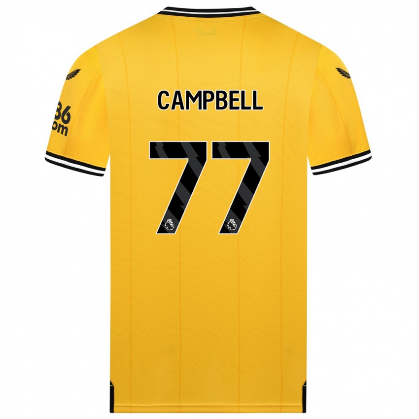 Dámské Chem Campbell #77 Žlutá Domů Hráčské Dresy 2023/24 Dres