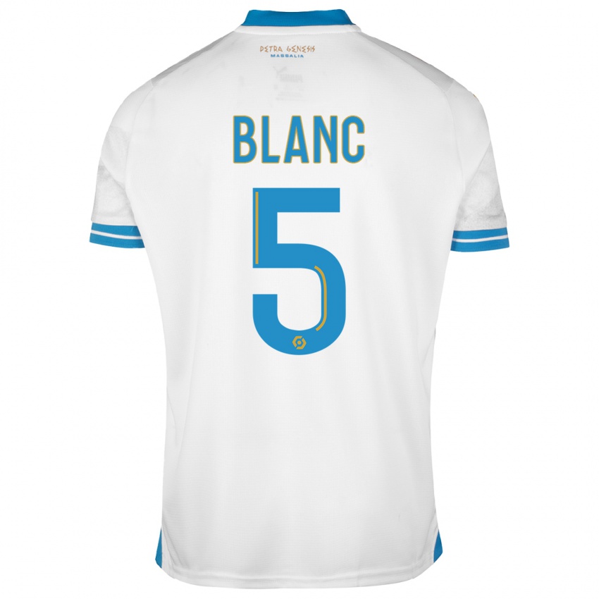 Dámské Amandine Blanc #5 Bílý Domů Hráčské Dresy 2023/24 Dres