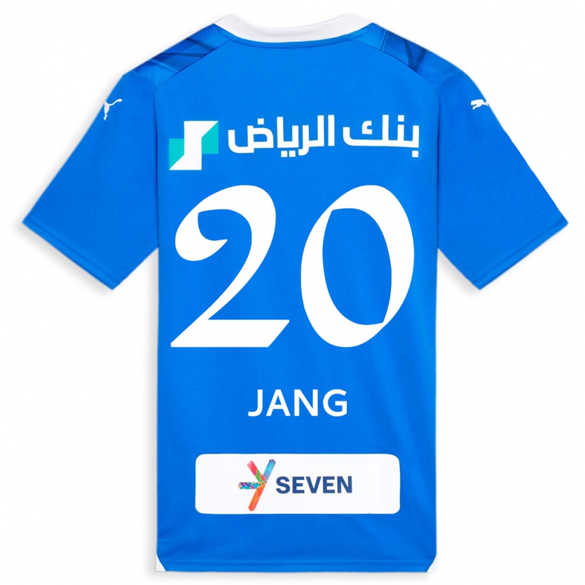 Dámské Hyun-Soo Jang #20 Modrý Domů Hráčské Dresy 2023/24 Dres