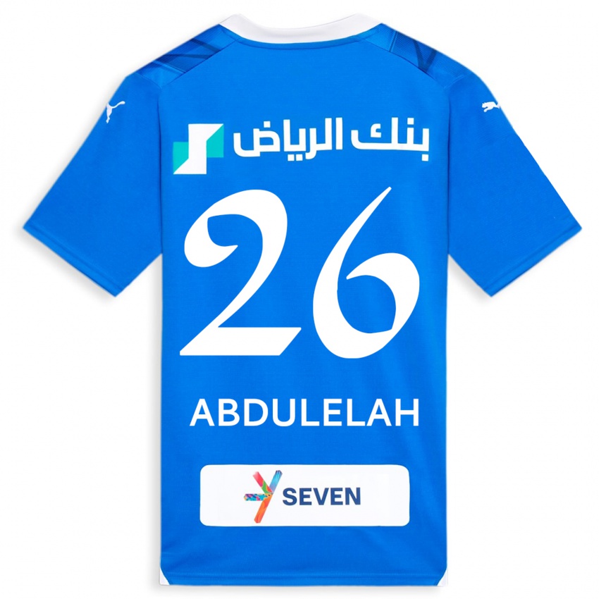 Dámské Abdulelah Al-Malki #26 Modrý Domů Hráčské Dresy 2023/24 Dres