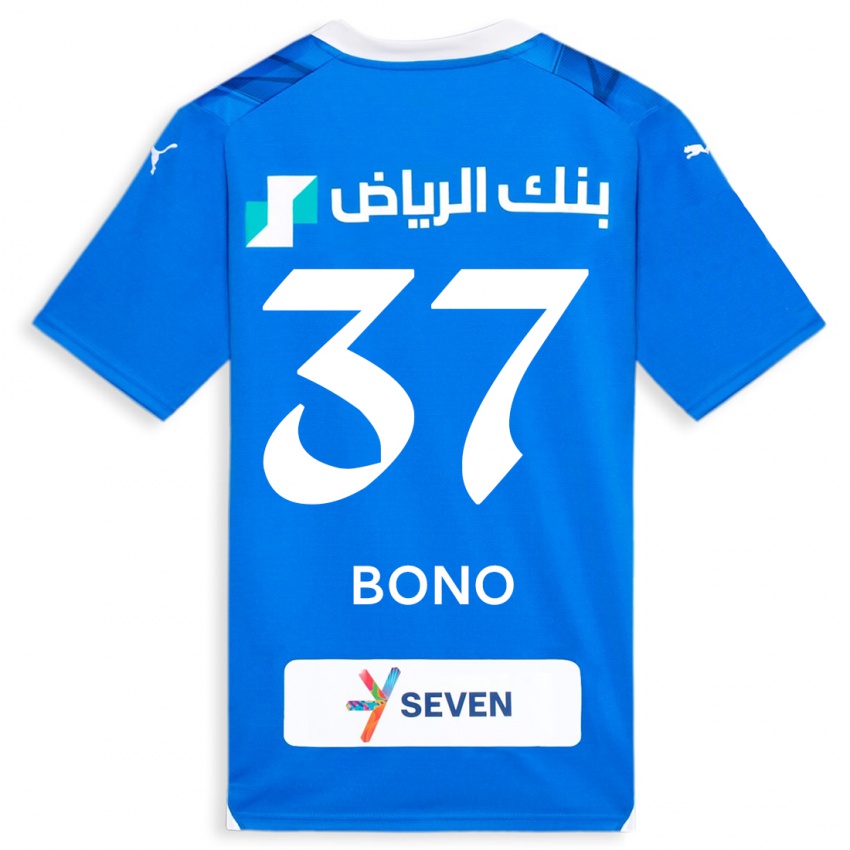 Dámské Bono #37 Modrý Domů Hráčské Dresy 2023/24 Dres