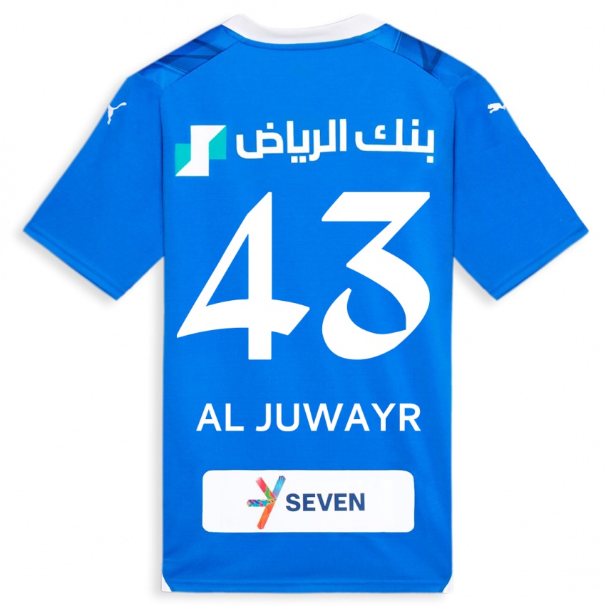 Dámské Musab Al-Juwayr #43 Modrý Domů Hráčské Dresy 2023/24 Dres