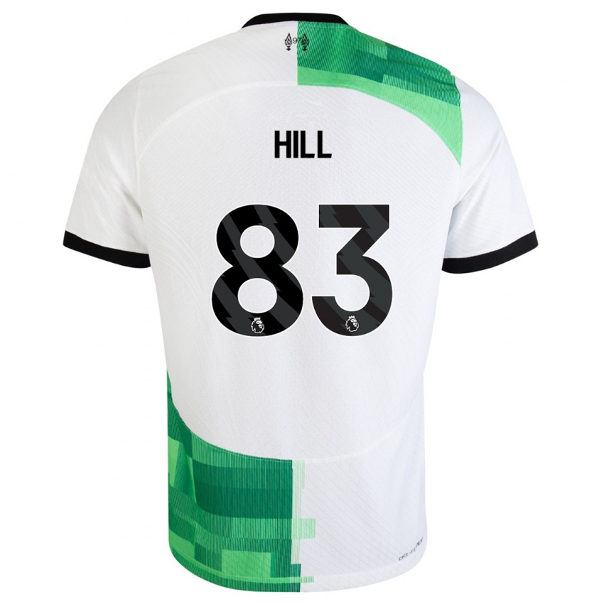 Dámské Thomas Hill #83 Bílá Zelená Daleko Hráčské Dresy 2023/24 Dres