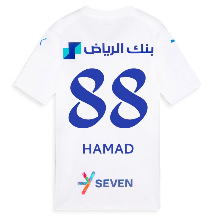 Dámské Hamad Al-Yami #88 Bílý Daleko Hráčské Dresy 2023/24 Dres