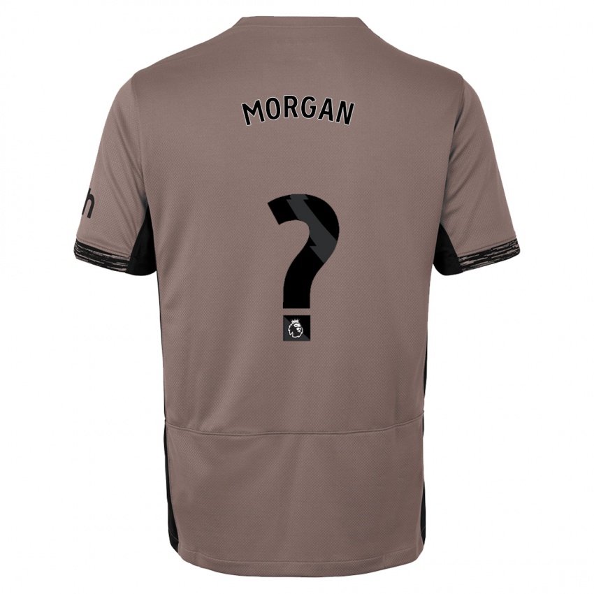 Dámské Kieran Morgan #0 Tmavě Béžová Třetí Hráčské Dresy 2023/24 Dres
