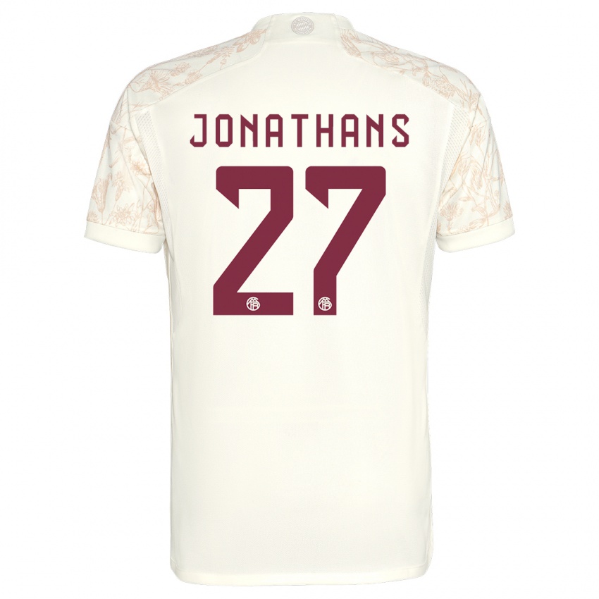 Dámské David Jonathans #27 Off White Třetí Hráčské Dresy 2023/24 Dres