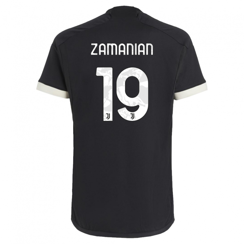 Dámské Annahita Zamanian #19 Černá Třetí Hráčské Dresy 2023/24 Dres