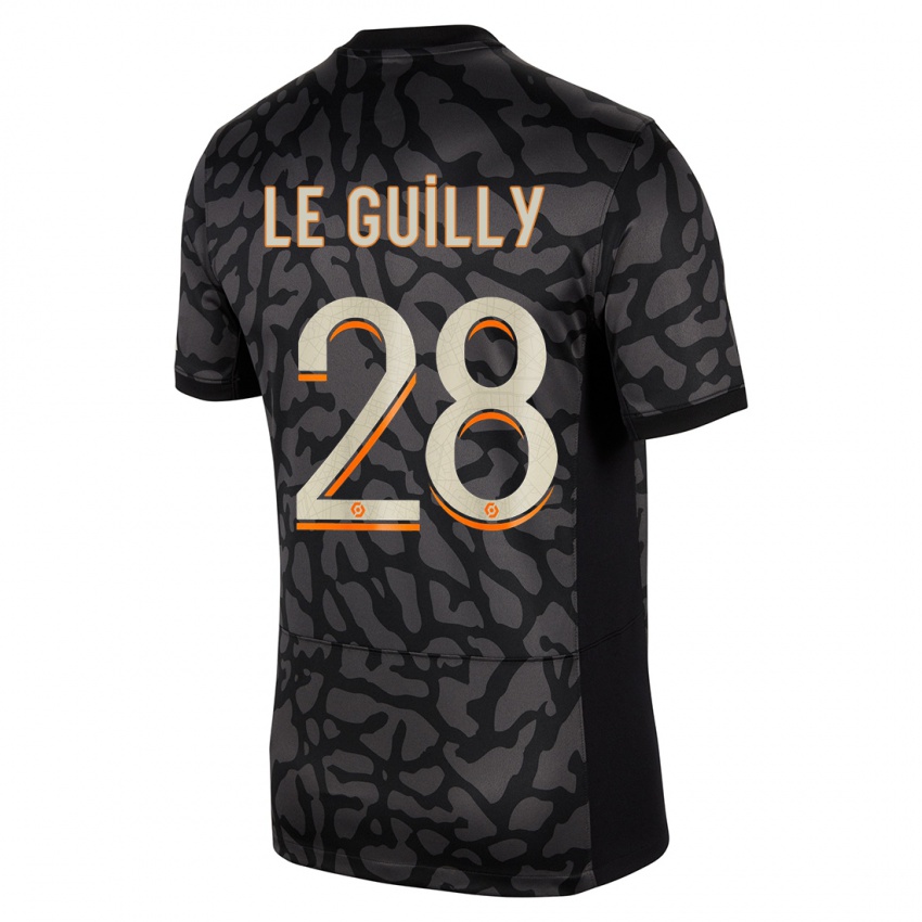 Dámské Jade Le Guilly #28 Černá Třetí Hráčské Dresy 2023/24 Dres